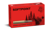 Frontview of packaging of GECO 7x64 SOFTPOINT 10,7g