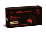 Frontview of packaging of GECO 7,65 Browning Full Metal Jacket 4,75g