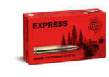 Frontview of packaging of GECO .243 Win. EXPRESS 4,9g