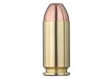 Single bullet view of GECO .40 S&W Lead Round Nose, copper-plated 10,7g