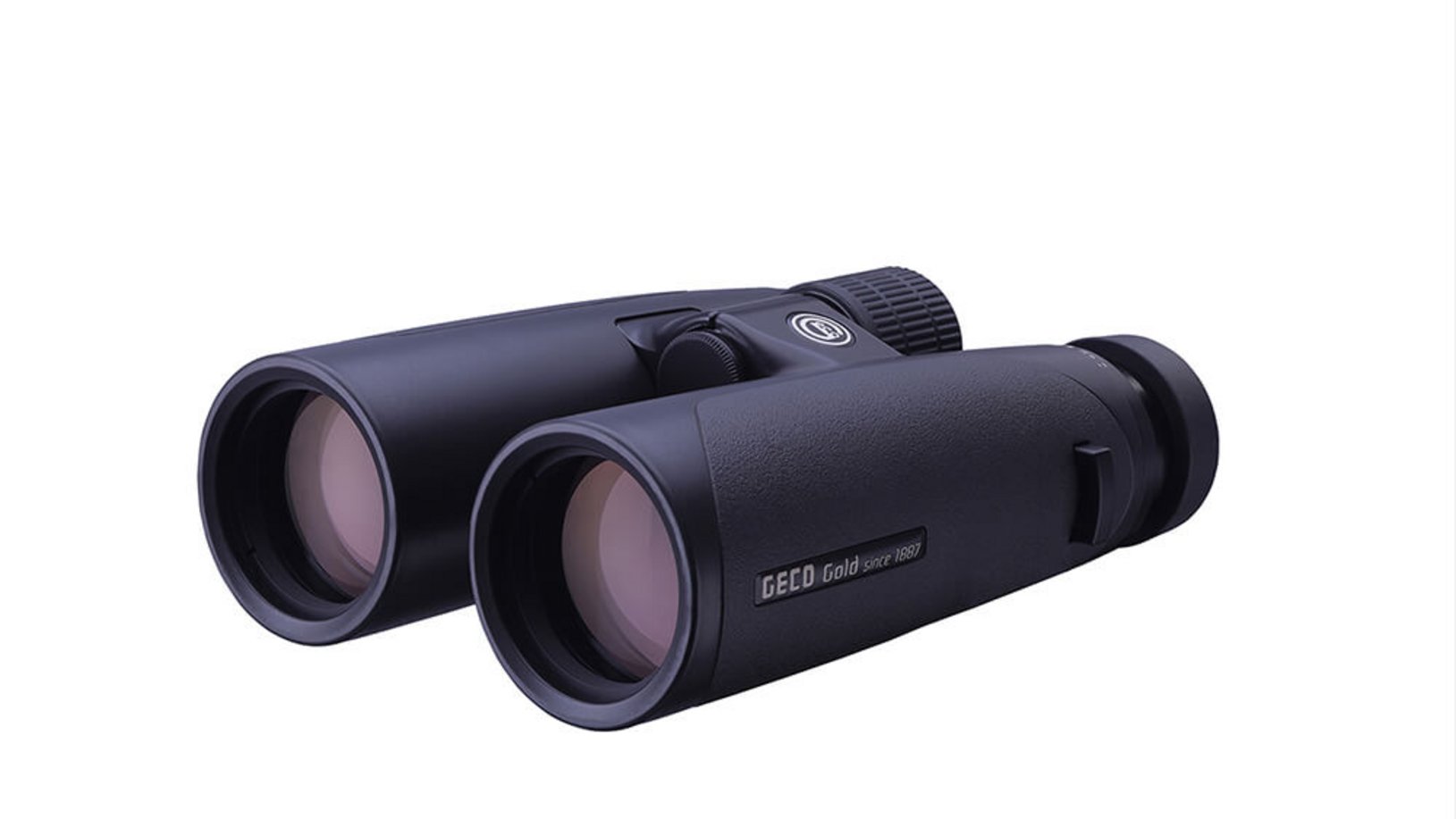 Image of the GECO Binocular Gold 10x42 Black in lying position
