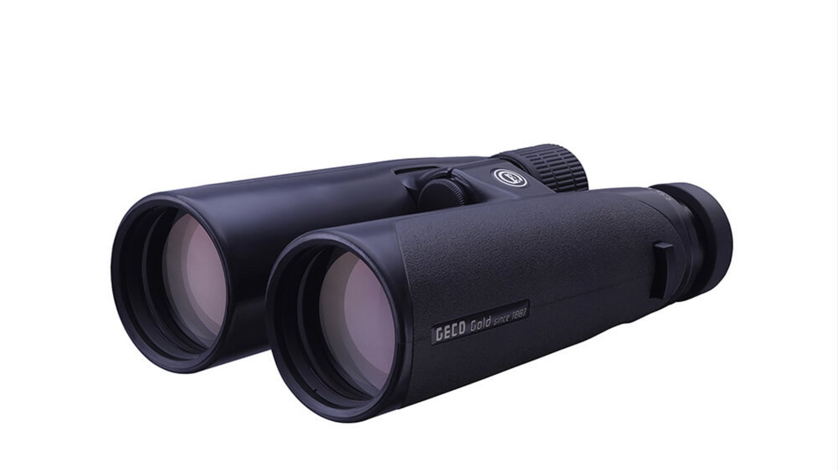 Image of the GECO Binocular Gold 12,5x50 Black in lying position