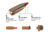 GECO EXPRESS construction image Bullet construction image of GECO EXPRESS