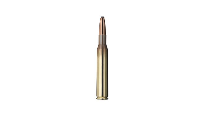 Single bullet view of GECO .270 Win. Softpoint 9,1g