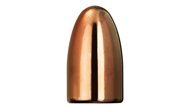 Frontview of ammunition of GECO FULL METAL JACKET 8,0g