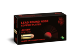 Packaging of GECO .40 S&W LEAD ROUND NOSE COPPER-PLATED 10,7g
