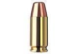 Single bullet view of GECO 9 mm Luger Full Metal Jacket Flat Nose 10,0g