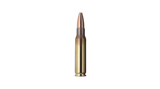 Single bullet view of GECO .308 Win. PLUS 11,0g