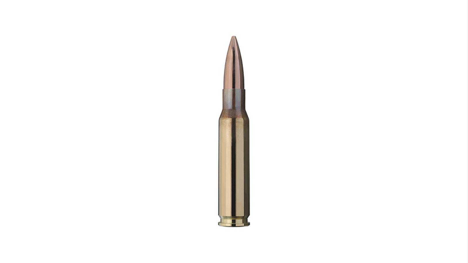 Single bullet view of GECO .308 Win. TARGET FMJ 9,5g