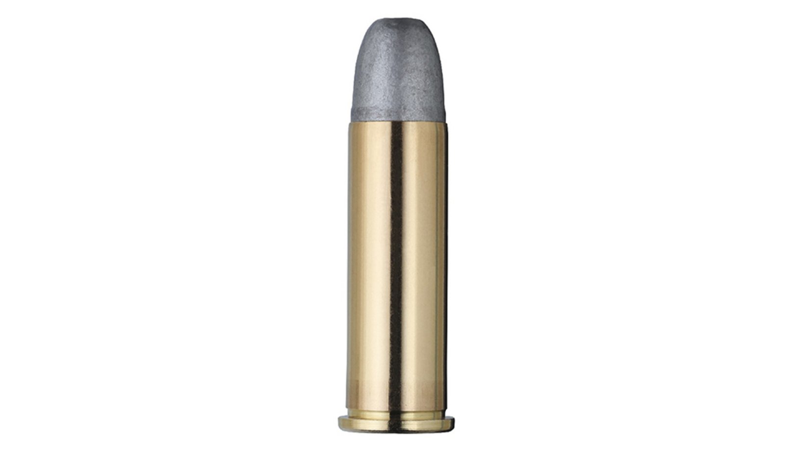 Single bullet view of GECO .38 Special Lead Round Nose 10,2g