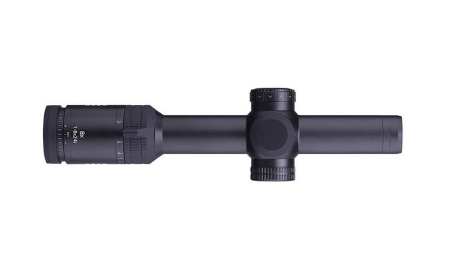 Top view image of the GECO Riflescope Gold 1-8x24i
