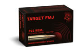 Frontview of packaging of GECO .223 Rem. TARGET FMJ 3,6g