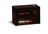 Frontview of packaging of GECO 7,62x39 TARGET FMJ 8,0g