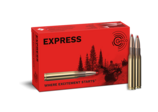 Frontview of ammunition and packaging of GECO .30-06 EXPRESS 10,7g