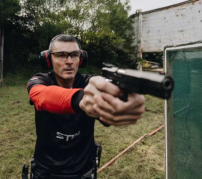 GECO shooter György Batki on an IPSC shooting competition 