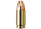 Single bullet view of GECO 9 mm Luger Hexagon 8,0g