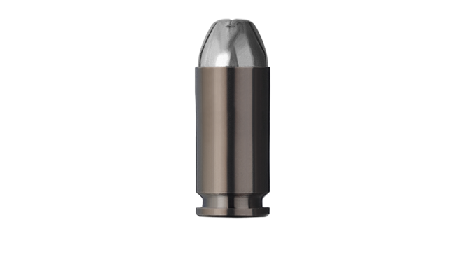Single bullet view of GECO .40 S&W Action Extreme 10,0g