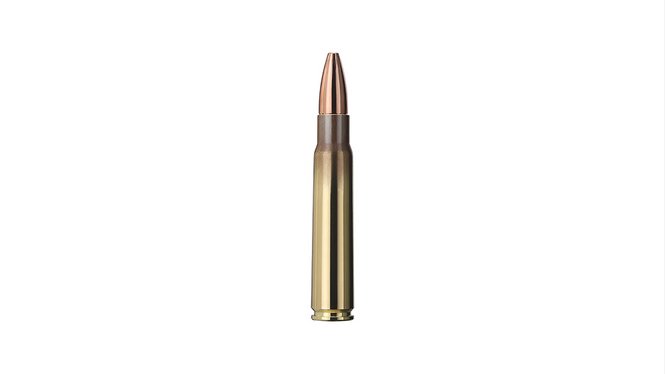 Single bullet view of GECO 8x57 JS PLUS 12,7g