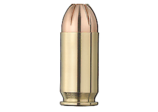 Single bullet view of GECO .45 Auto Hexagon 13,0g