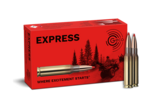 Frontview of ammunition and packaging of GECO .308 Win. EXPRESS 10,7g