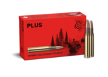 Frontview of ammunition and packaging of GECO .30-06 PLUS 11,0g