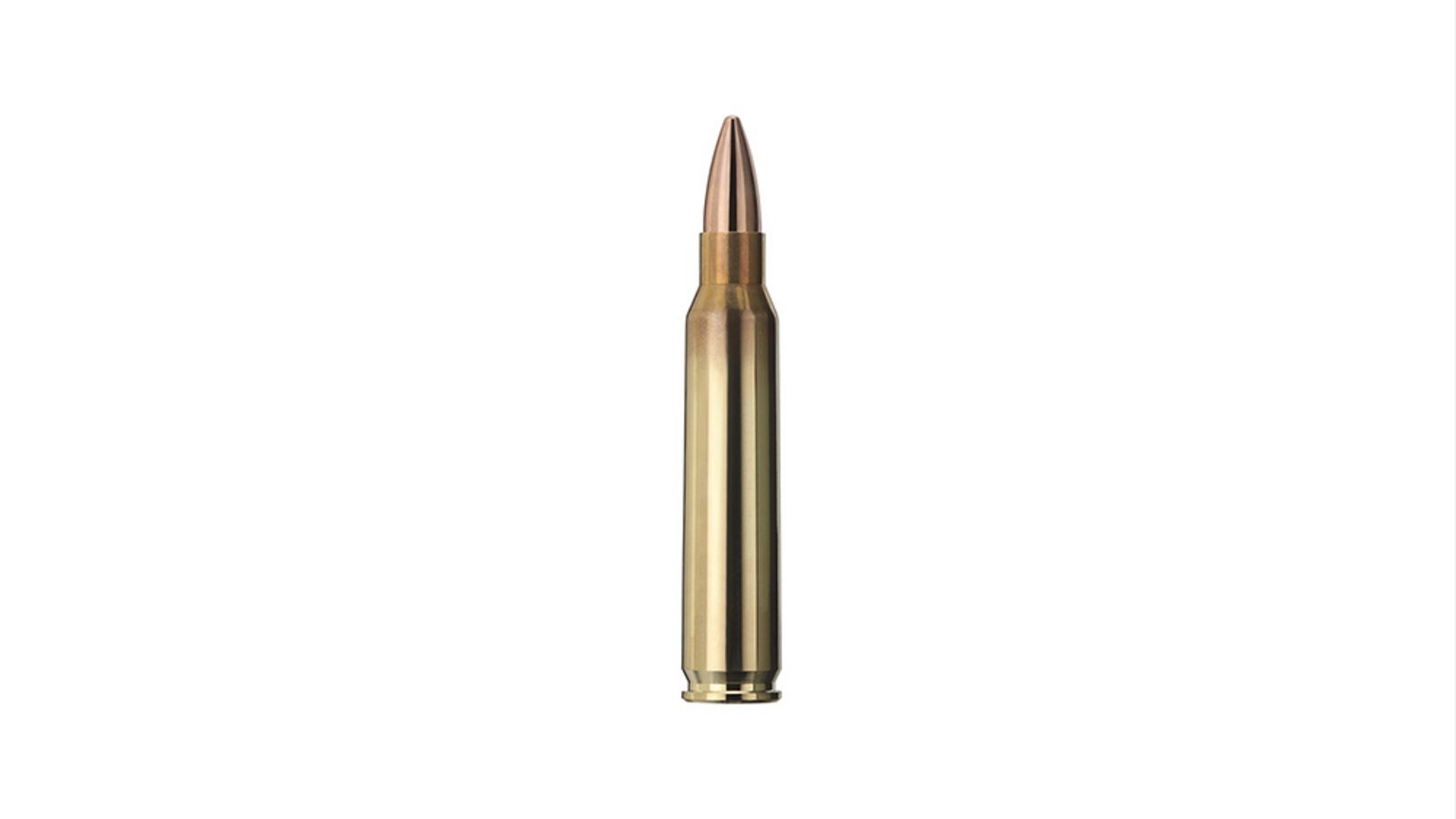 Single bullet view of GECO .223 Rem. TARGET FMJ 4,1g