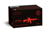 Frontview of packaging of GECO .223 Rem. DTX 3,6g