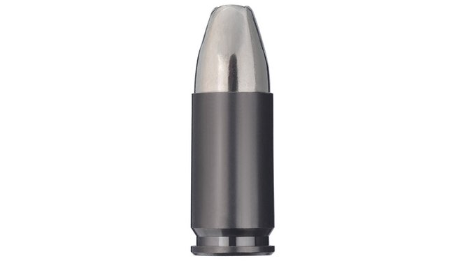 Single bullet view of GECO 9 mm Luger Action Extreme 7,0g