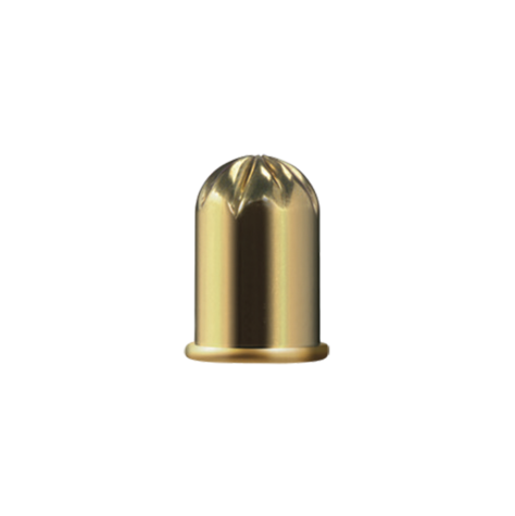 Cartridge view of GECO 9mm R BLANK (RK)