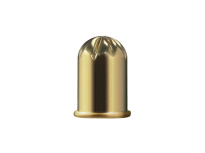 Cartridge view of GECO 9mm R BLANK (RK)