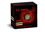 Frontview of packaging of GECO 9mm PA Blank