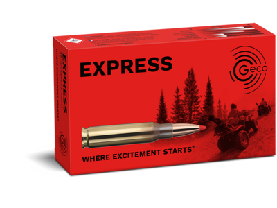 Image of the GECO EXPRESS ammunition packaging 