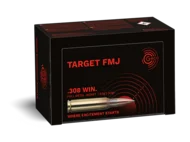Image of the GECO TARGET FMJ ammunition packaging 