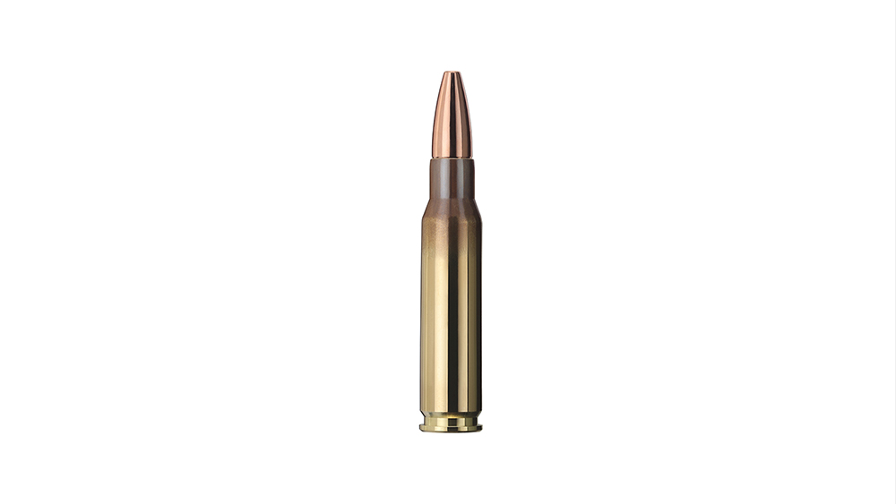 Cartridge of GECO .308 Win. PLUS 11,0g Single bullet view of GECO .308 Win. PLUS 11,0g