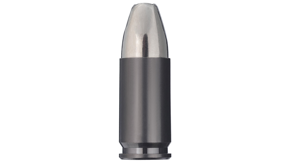 Single bullet view of GECO 9 mm Luger Action Extreme 7,0g