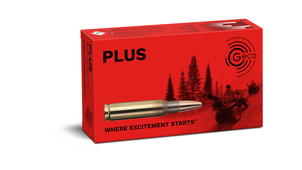 Image of the GECO PLUS ammunition packaging 